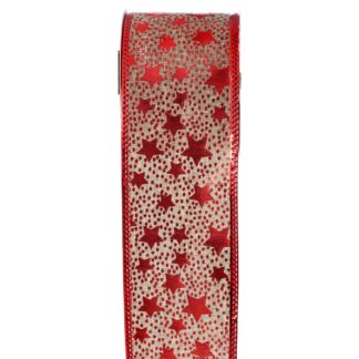 ΚΟΡΔΕΛΑ 6.3EK Χ 9ΜΕΤΡΑ ΜΕ ΚΟΚΚΙΝΑ ΑΣΤΕΡΙΑ