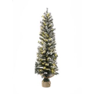 ΔΕΝΔΡΟ PRE-LIT SNOW PENCIL Φ35Χ90ΕΚ ME 70 ΛΕΥΚΑ ΛΑΜΠΑΚΙΑ