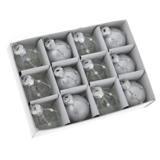 ΔΙΑΦΑΝΗ ΑΣΗΜΙ ΓΥΑΛΙΝΗ ΜΙΝΙ ΜΠΑΛΑ 3ΕΚ ΣΕΤ 12