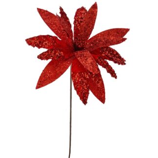 ΑΛΕΞΑΝΔΡΙΝΟ ΚΟΚΚΙΝΟ ΚΛΑΔΙ ME GLITTER 32Χ55ΕΚ