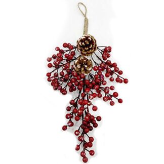 ΚΡΕΜΑΣΤΟ ΚΛΑΔΙ ΜΕ ΚΟΚΚΙΝΑ BERRIESANDΚΟΥΚΟΥΝΑΡΙΑ 40ΕΚ