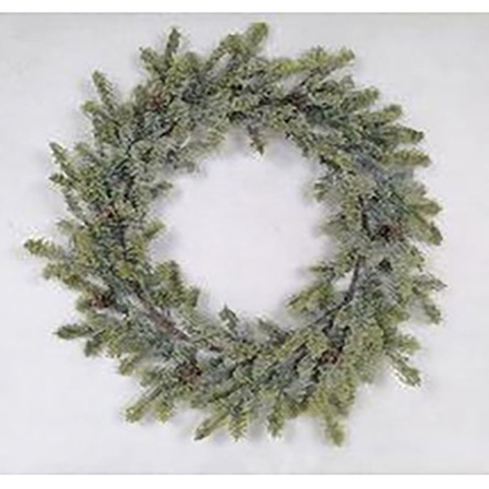 ΠΡΑΣΙΝΟ FROSTED ΠΛΑΣΤΙΚΟ ΣΤΕΦΑΝΙ Φ55ΕΚ